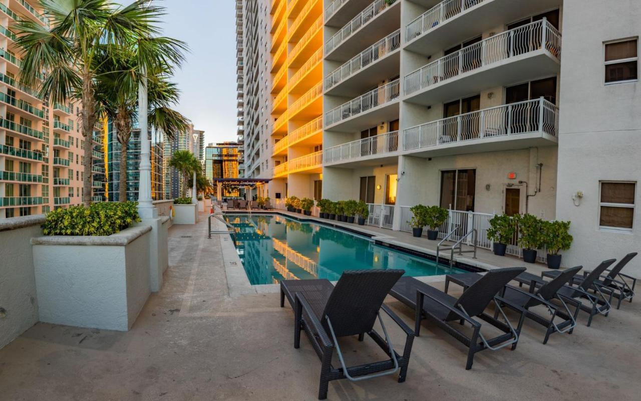 Studios In Brickell With Pool, Gym, Free Parking And Game Room Miami Eksteriør billede